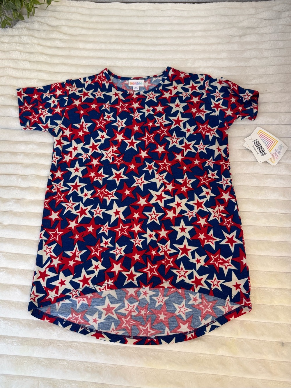 Lularoe stars Gracie tee size 10